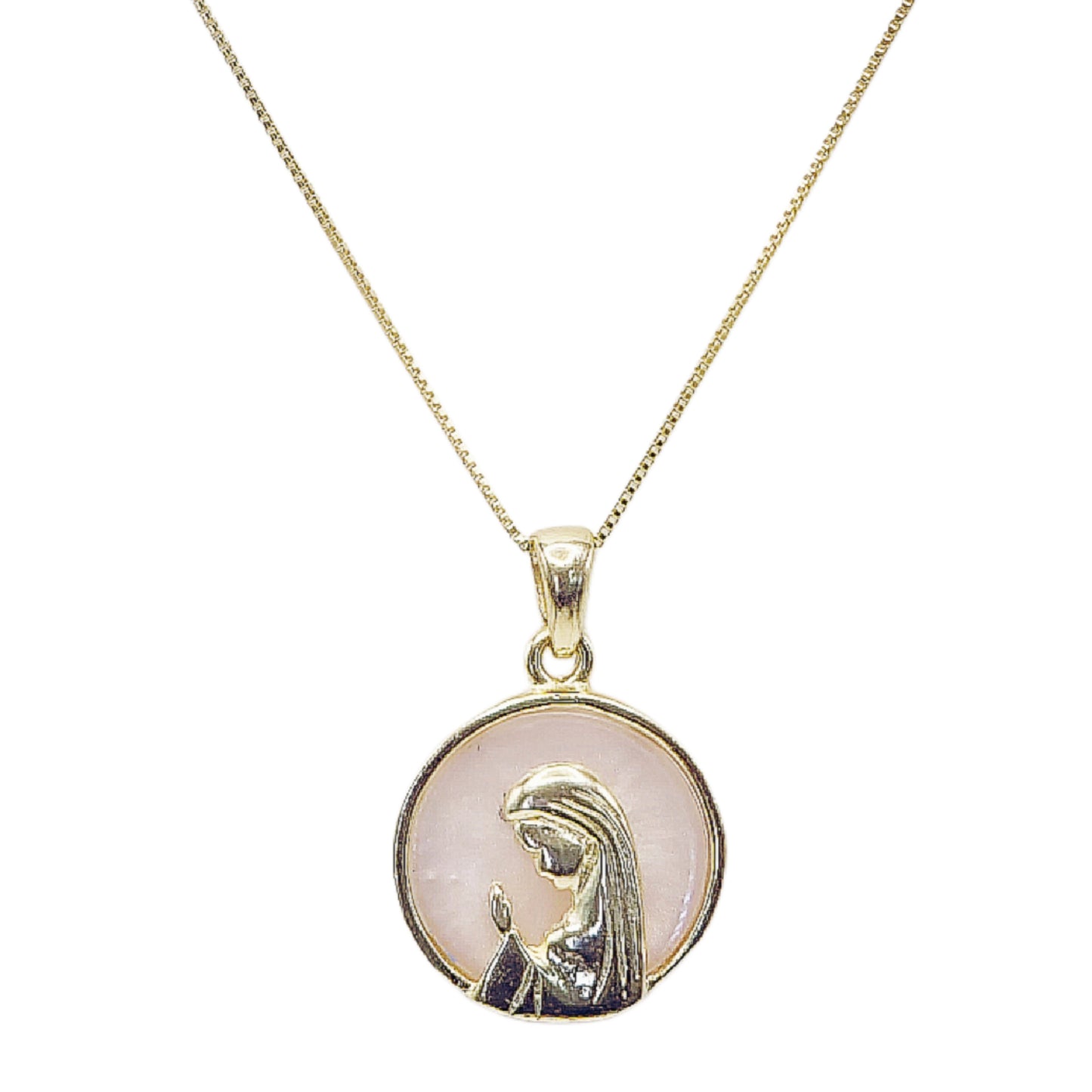 CADENA VIRGIN MOON GOLD