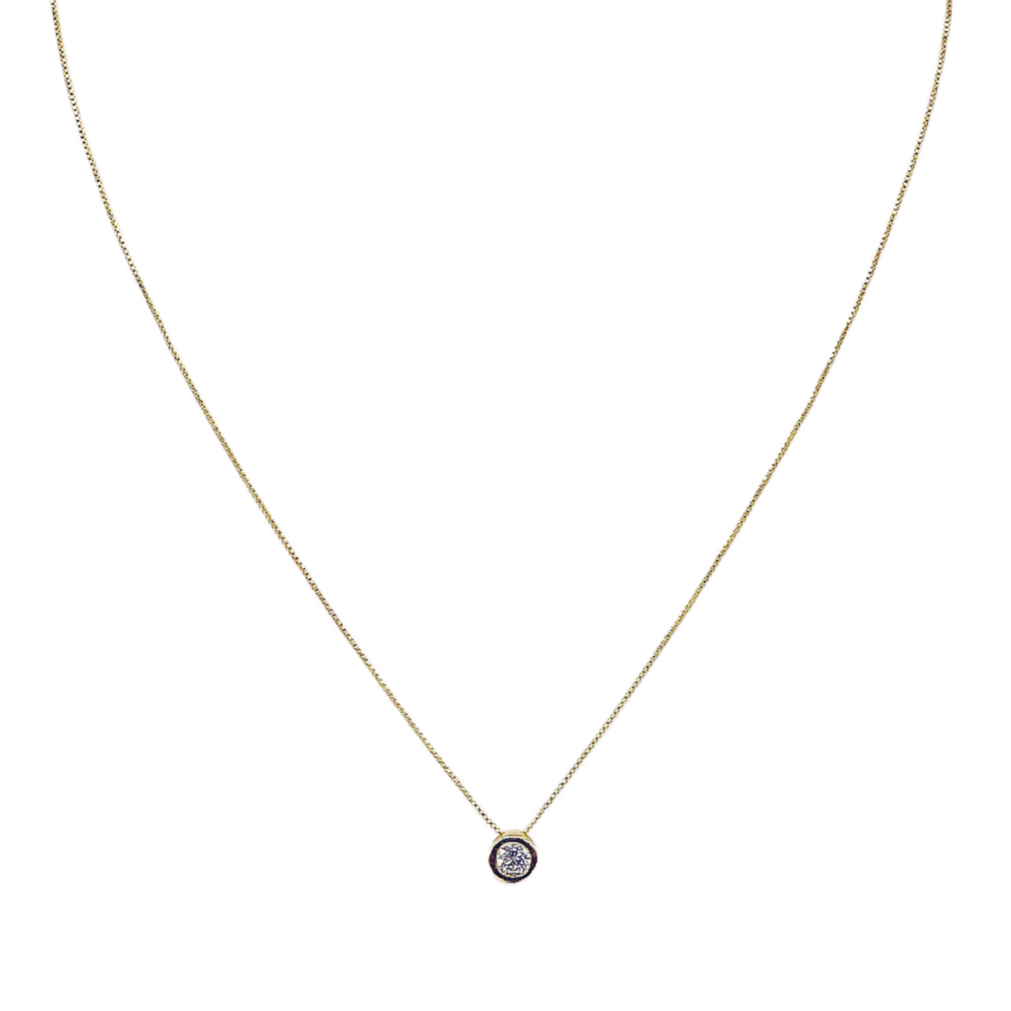 COLLAR LIGHT CIRCLE GOLD