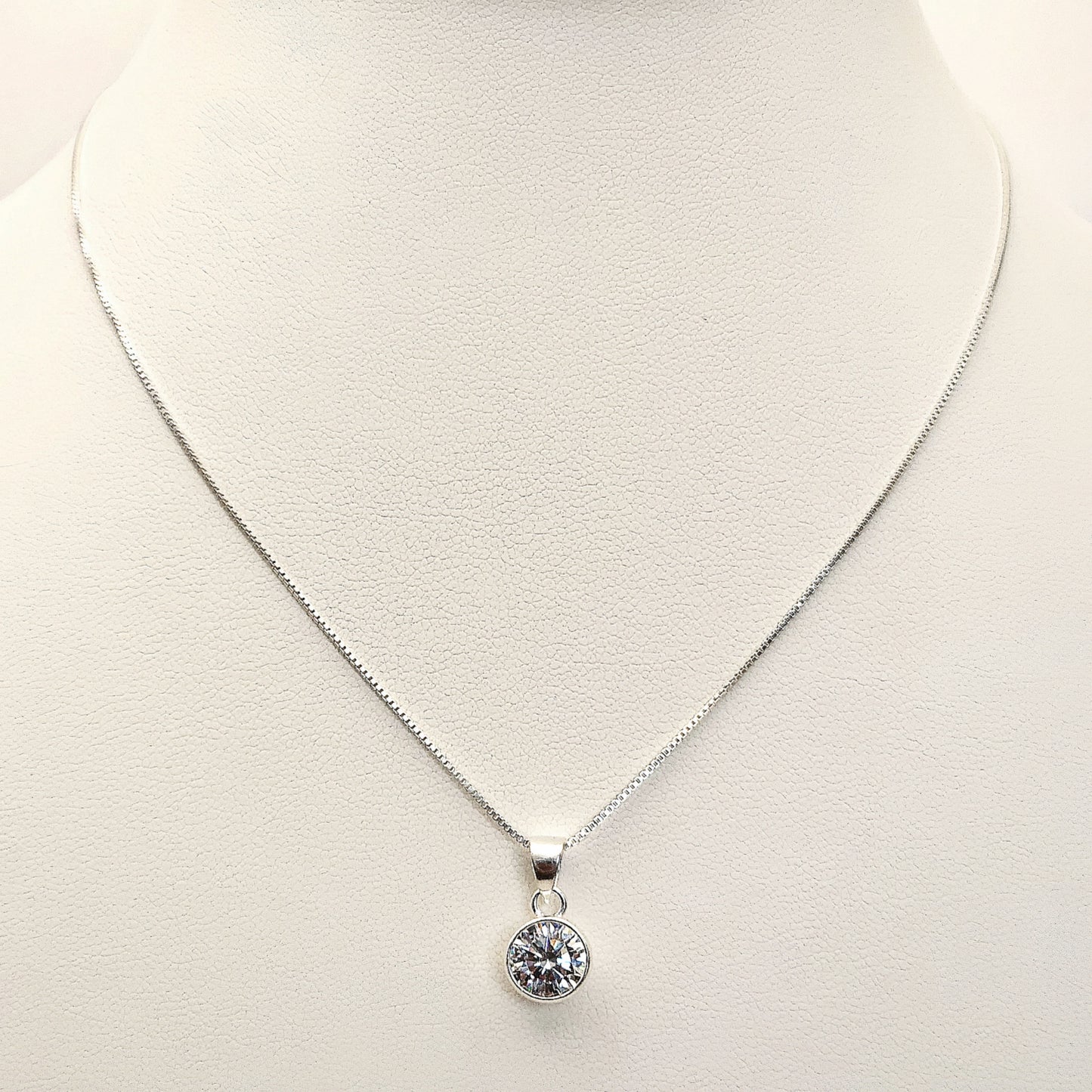 COLLAR LIGHT CIRCLE SILVER