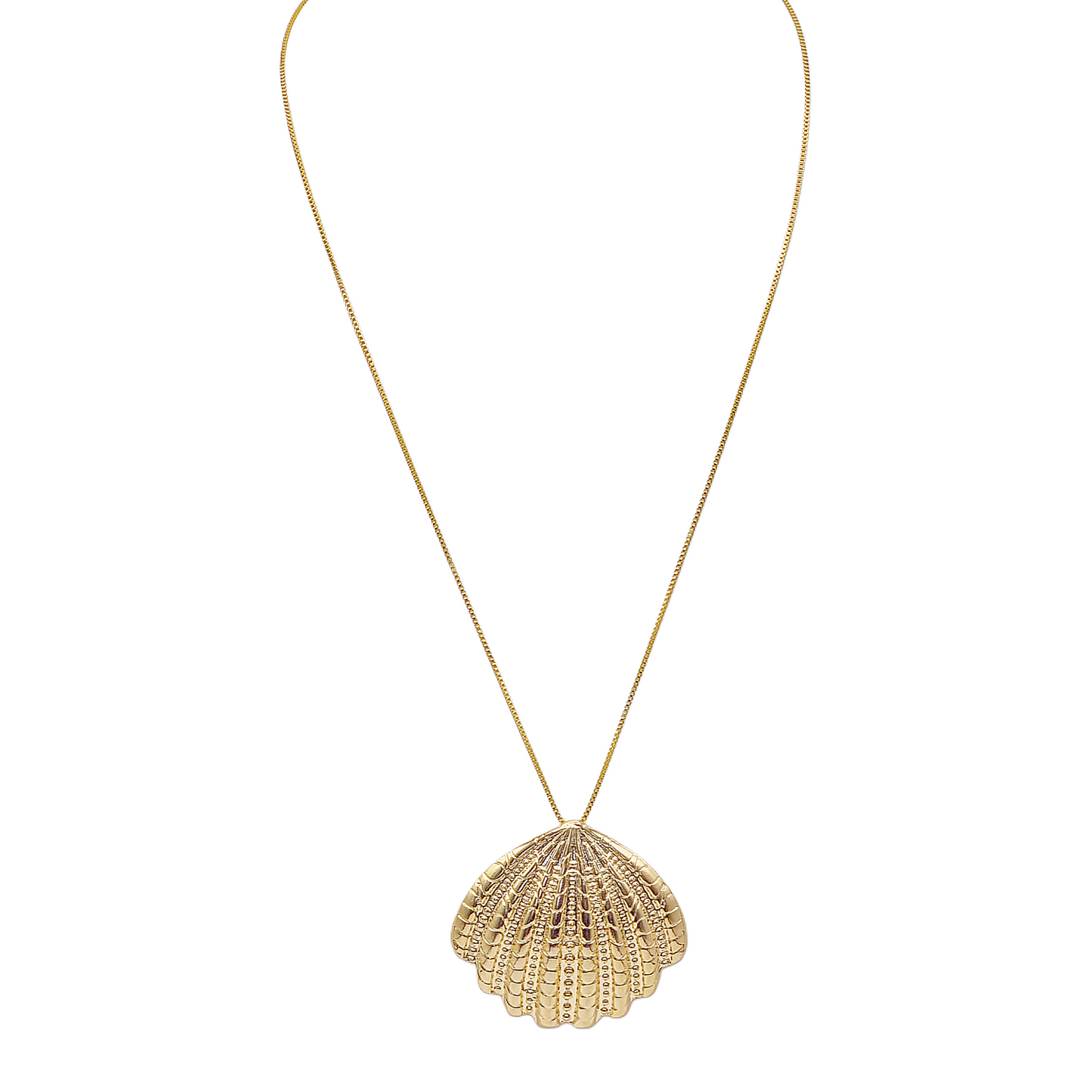 COLLAR SHELL XL GOLD