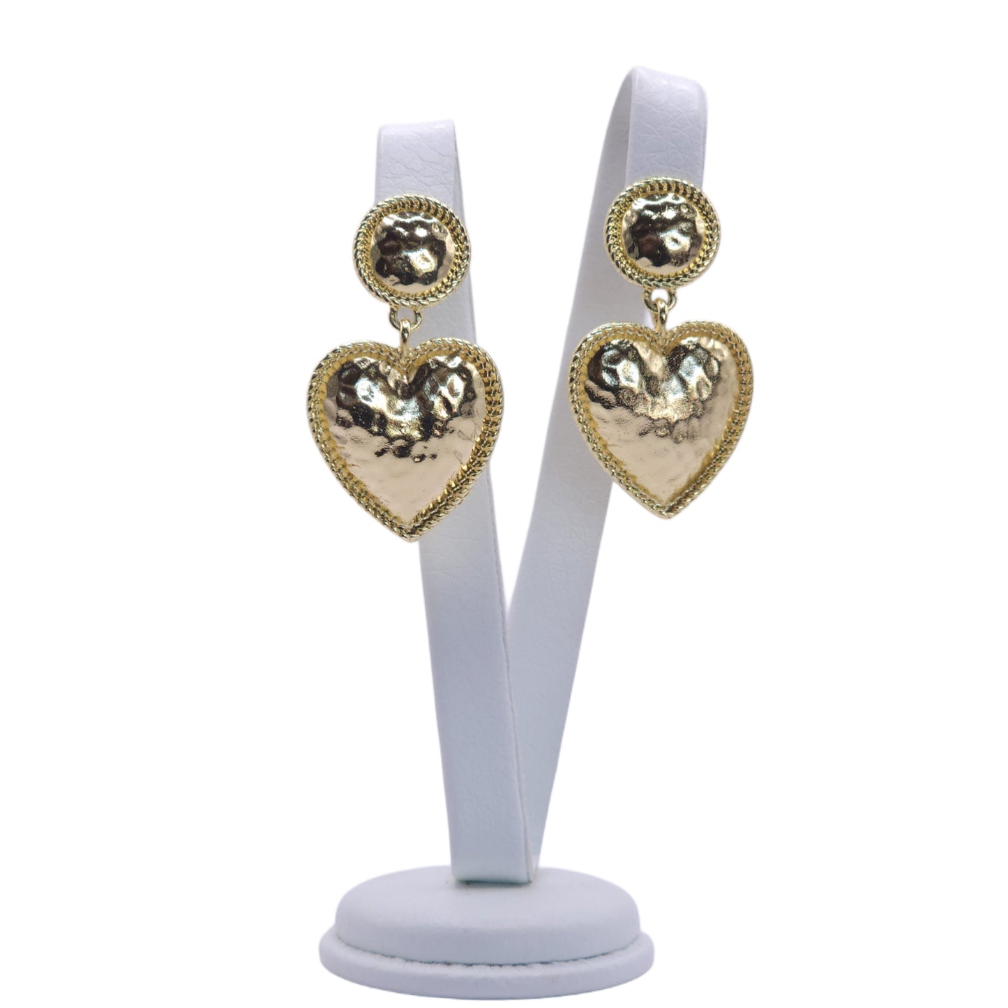 AROS CORAZÓN CIRCLE GOLD
