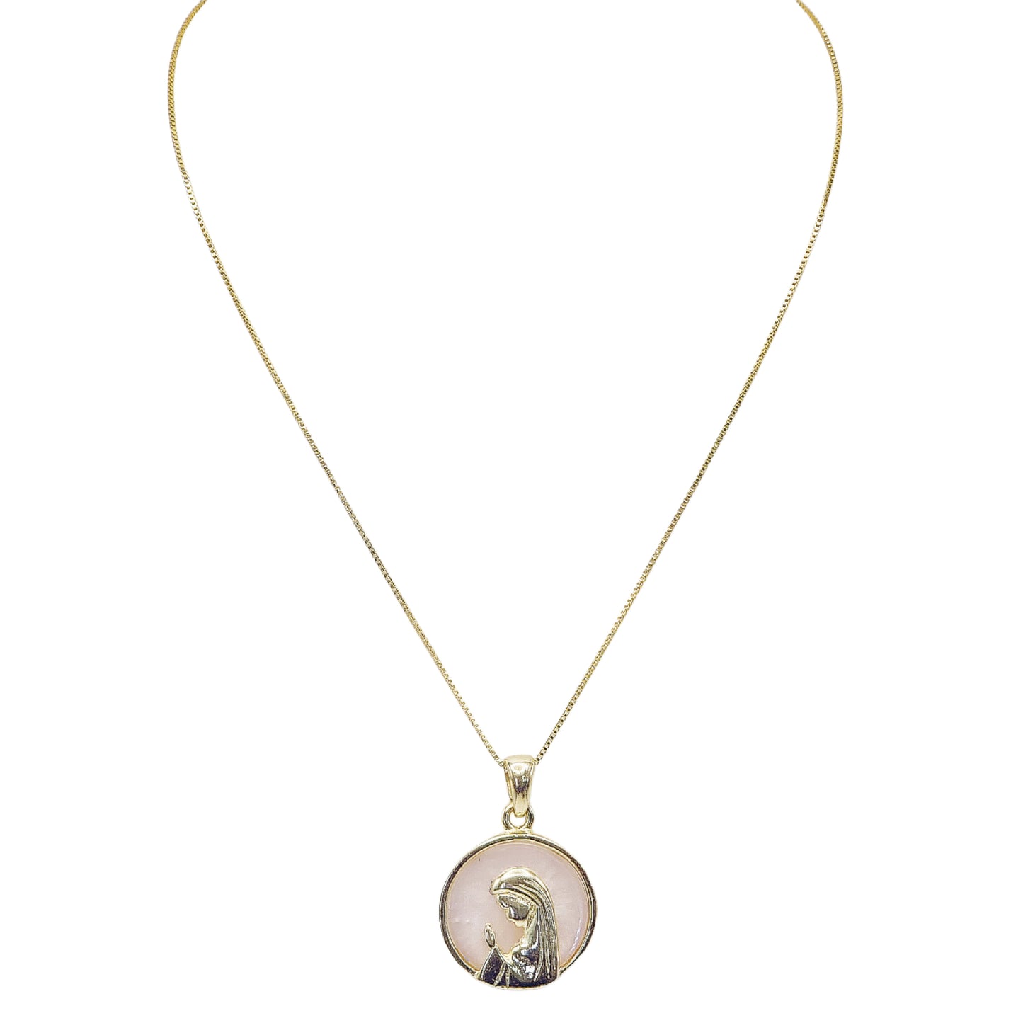 CADENA VIRGIN MOON GOLD
