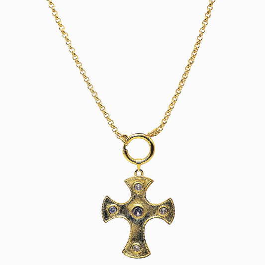 COLLAR CRUZ GOLD