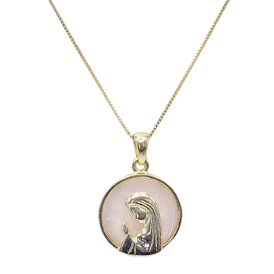 CADENA VIRGIN MOON GOLD
