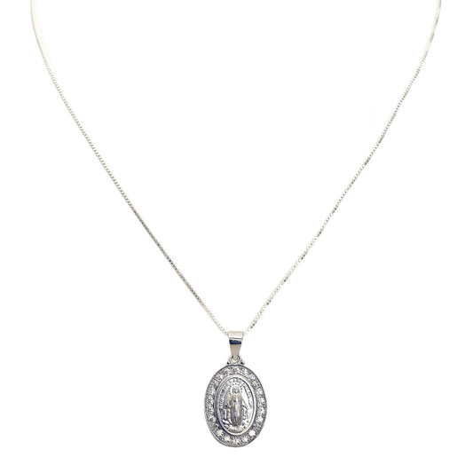 CADENA MILAGROSA MARIE SILVER