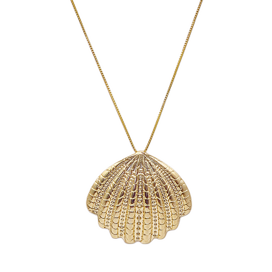 COLLAR SHELL XL GOLD