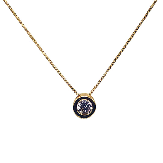 COLLAR LIGHT CIRCLE GOLD