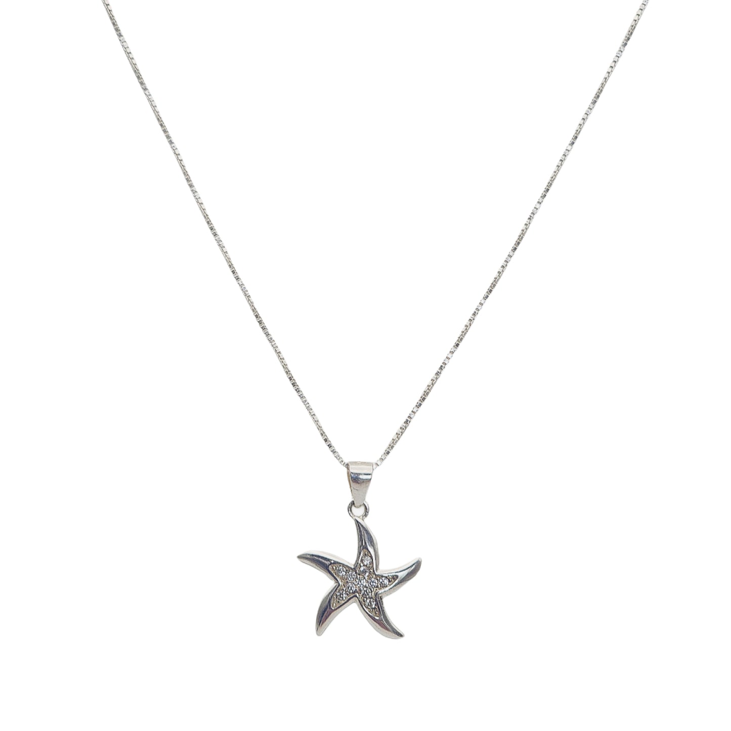COLLAR ESTRELLA SEA SILVER