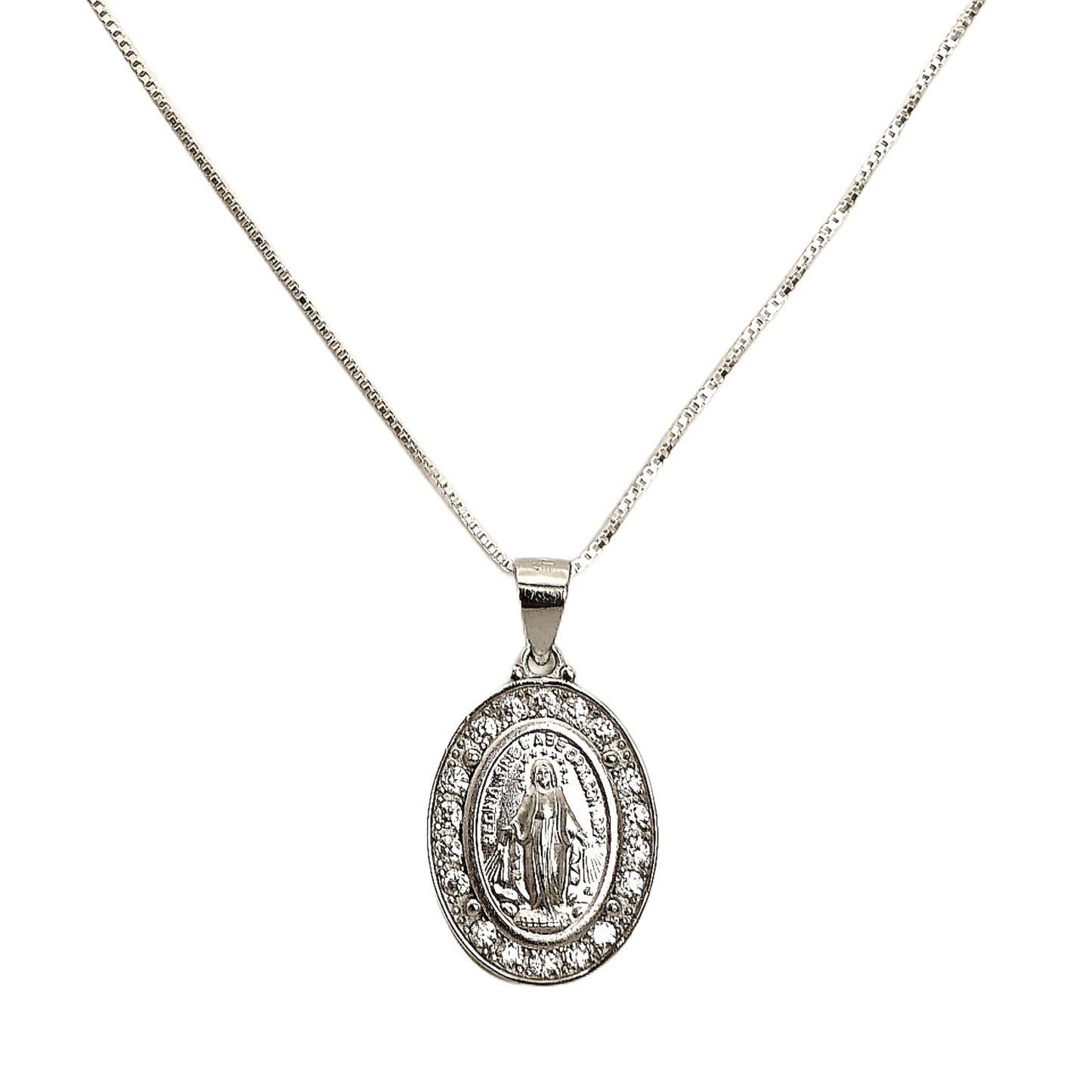 CADENA MILAGROSA MARIE SILVER