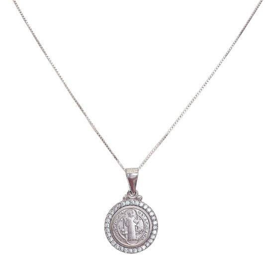 CADENA CELESTIAL CIRCON SILVER