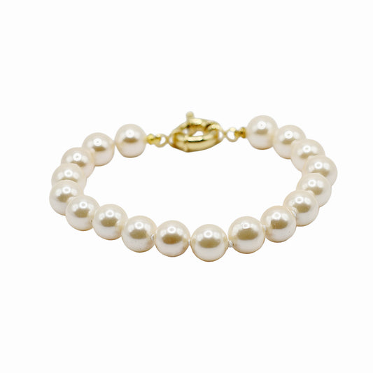 PULSERA PEARLS MARFIL VINTAGE